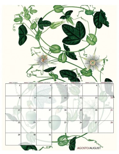 Calendario Real Jardín Botánico 2022