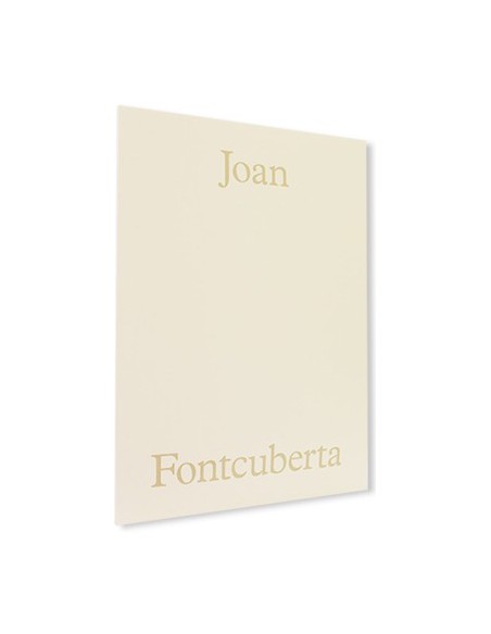 Cuaderno de artista de Joan Fontcuberta